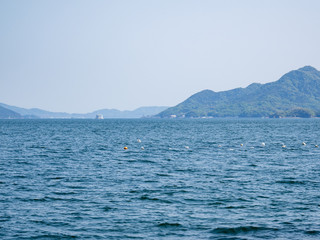 広島湾　瀬戸内海の島々　広島市南区元宇品