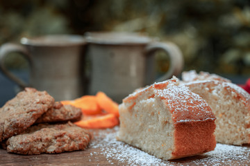 Orange Cake Slice