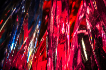 
faceted beads in different colors with different colors