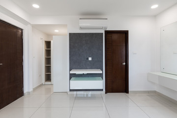 Modern empty,luxury flat in India