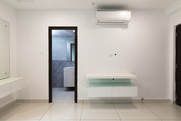 Modern empty,luxury flat in India