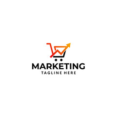 marketing logo icon vector isolated