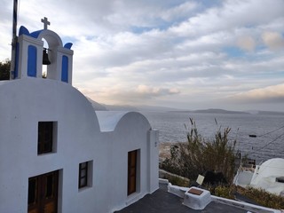church in santorini