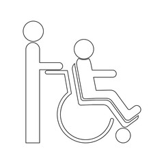 wheel chair logo