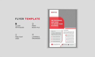 modern Corporate business flyer template