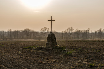 krzyż na cmentarzu cholerycznym  © wedrownik52