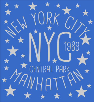American college style print and embroidery graphic design vector art