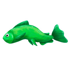 sea green fish