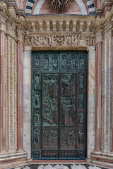 UNESCO, Piazza del Duomo, Cathedrale Santa Maria Assunta, Siena, Province Siena, Tuscany, Italy, Europe