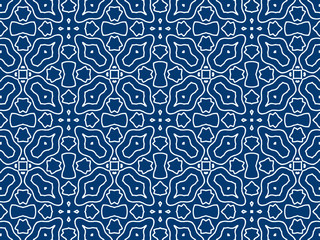 Pattern Background with Blue Texture