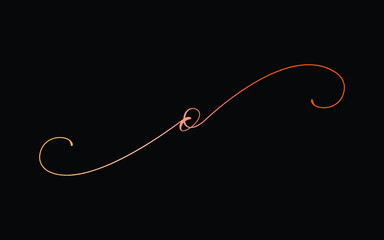 o Lowercase Cursive Letter Logo design, Vector Template