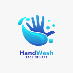 Hand wash logo design