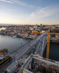 Dom Luis I Bridge in Porto