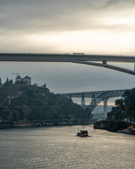 Dom Luis I Bridge in Porto