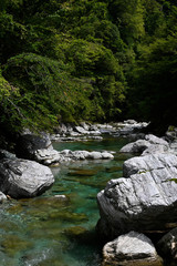 中津峡のながめ