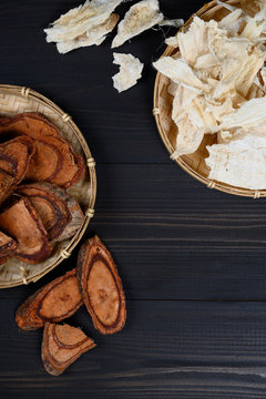 Pueraria mirifica and Butea superba