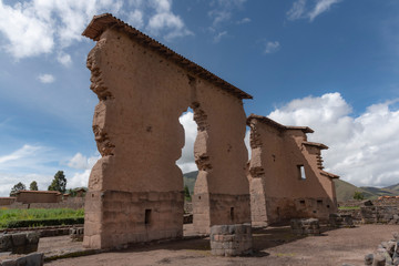 Raqchi archeological site in Peru