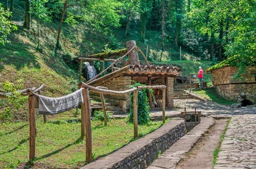 Fototapeta premium Etar Architectural Ethnographic Complex in Bulgaria