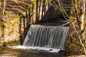 waterfall where mills have been