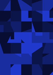 Monochrome Abstract Vector Pattern Design