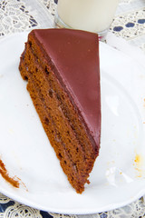 classic with cocoa and apricot jam