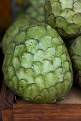 Anona da Madeira fruit on the market