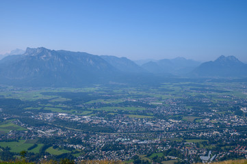 Fototapeta premium Blick ins Tal