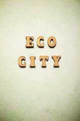 Eco city text