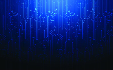 Abstract futuristic communication vector futuristic circuit board, Electronic motherboard.