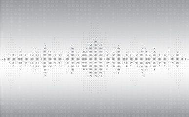 abstract motion sound wave line. vector illustration design background