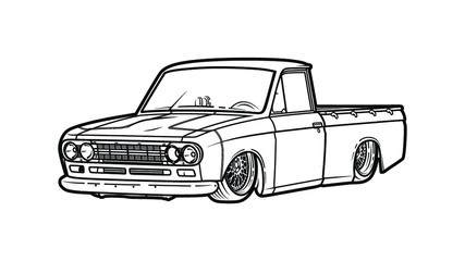 Classic Vintage Stance Pickup © Artem
