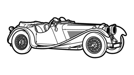 Classic Vintage Roadster © Artem
