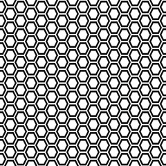 Open honeycomb pattern design