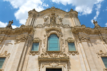 Obraz premium Church of Saint Francis of Assisi in Matera