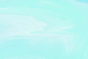 Obraz premium Bright blue liquid acrylic paints.Abstract background effect with blue color.Wallpaper design illustration.