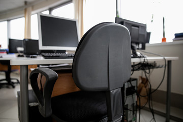 Office work place , Office clutter