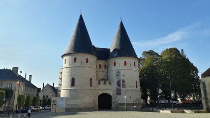 castle in the city