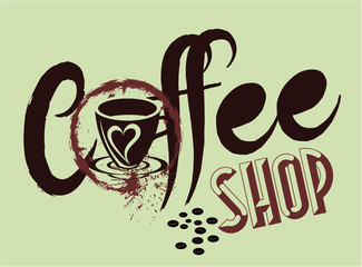 Fresh Turkish coffee print embroidery graphic design vector art