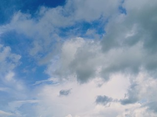 blue sky and white clouds seen during the day