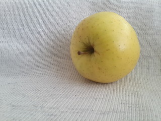 apple on a white background