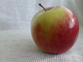 apple on a white background