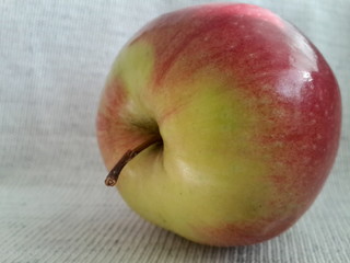 apple on a white background