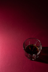 Glass of whiskey