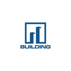 Building Construction Real Estate Logo Template Vector Icon