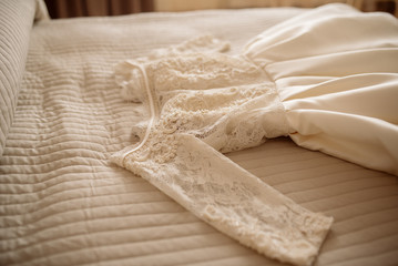 wedding dress detail