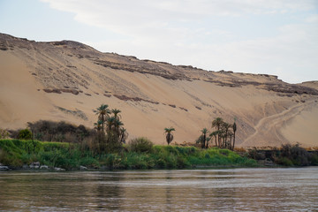 Cruising the magical Nile River, Aswan, Egypt
