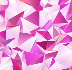 Obraz premium 3d Triangles, abstract background. Design wallpaper