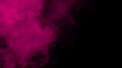 Fog and mist effect on black background. Smoke texture overlays for text or copyspace.