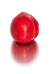 plums on a big background, isolate. bright plums black or red without background.