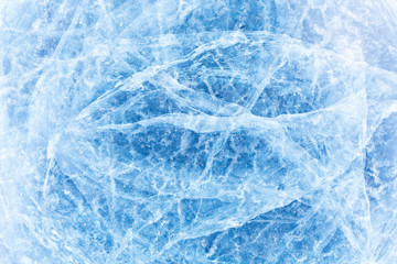 Blue background of Ice texture